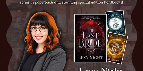 New Release Signing with Lexy Night