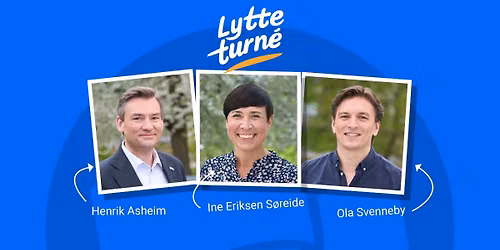 Innspillsm\u00f8te med H\u00f8yres nye partiledelse