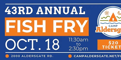 Camp Aldersgate's 43rd Annual Fish Fry