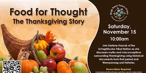 Food for Thought - The Thanksgiving Story