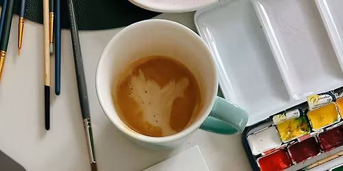 Watercolor Coffee Pastries