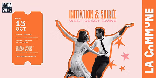 WEST COAST SWING : INITIATION & SOIR\u00c9E\ud83c\udfb6