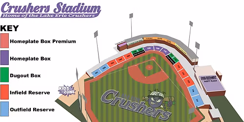 Gateway Grizzlies at Lake Erie Crushers at Lake Erie Crushers Stadium