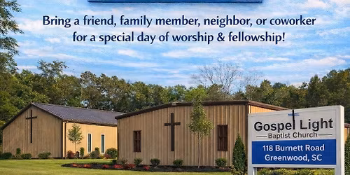 FRIEND DAY - March 8th