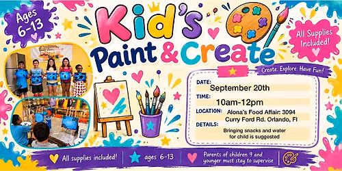 Kids Paint & Create