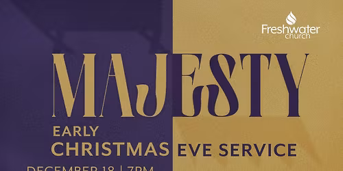 Early Christmas Eve at Freshwater Church