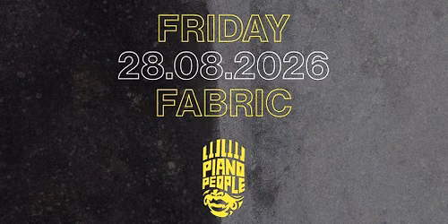 FABRICLIVE: Piano People Afterparty