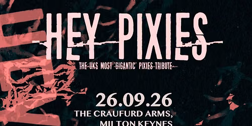 HEY PIXIES - The UK's Most Gigantic Pixies Tribute | The Craufurd Arms, Mk