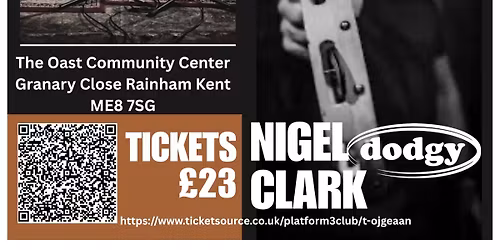 Nigel Clark from Dodgy and Chris Helme from The Seahorses live At Rainham Platform 3 Club