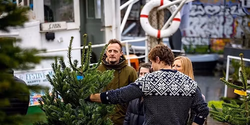 Christmas Tree Market Hackney Wick