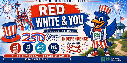 Richland Hills Red, White & You