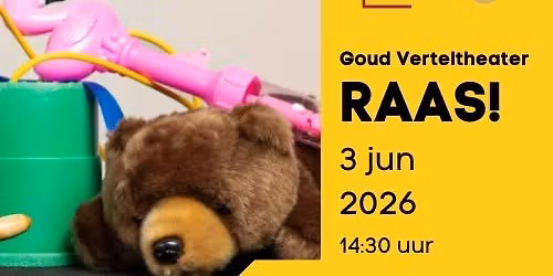Gratis kindervoorstelling "RAAS" door Goud Verteltheater