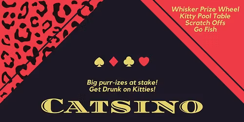 Catsino Night at Kitty Kisses Cat Caf\u00e9