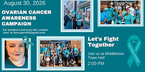 Turn the Town Teal: Ovarian Cancer Awareness Campaign 