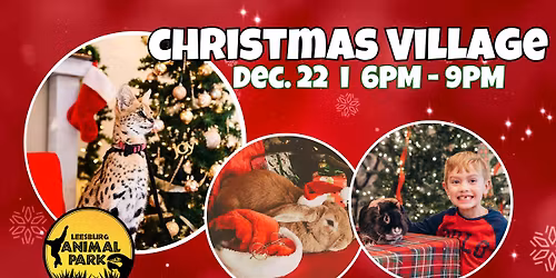 Christmas Village 2025 with Santa and friends!