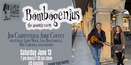 Bombogenius - featuring Jim Carpenter & Amie Coffey