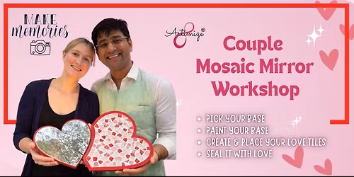 Couple Mosaic Mirror Workshop