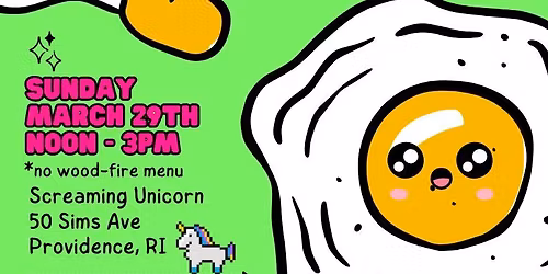 March brunch at Screaming Unicorn!