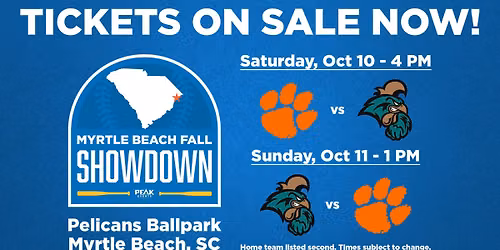 Myrtle Beach Pelicans at Fayetteville Woodpeckers at Segra Stadium