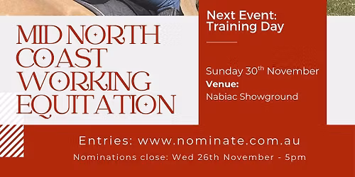 Training Obstacle Day - Sun 30th November 2025