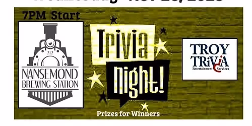 Nansemond Brewing Station - Trivia Night