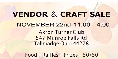 Vendor & Craft Show