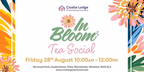 Castle Lodge in Bloom Tea Social
