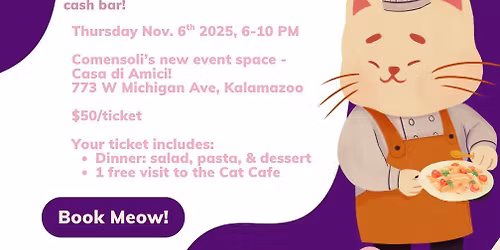 1st Annual SPAYghetti Dinner Fundraiser for KCCR!