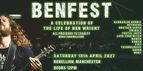 Ben Fest | A Celebration of Ben Wright