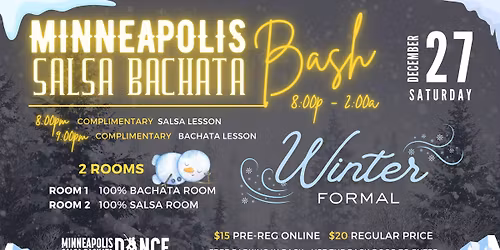 MINNEAPOLIS SALSA BACHATA BASH | WINTER FORMAL