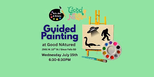 Let's Paint CRYPTIDS at Good NAtured 7\/15\/2026