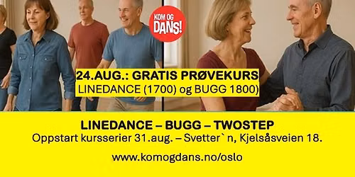 Kursloppstart Bugg og Linedance h\u00f8st 2026