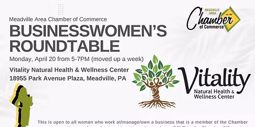 Businesswomen's Roundtable at Vitality Natural Health & Wellness Center