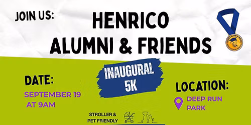Henrico Alumni & Friends 5K Fun Run\/Walk