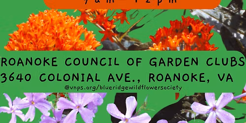 2026 Blue Ridge Wildflower Society Native Plant Sale