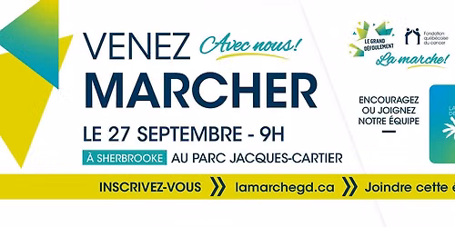 La Marche du Grand d\u00e9foulement de La Fondation qu\u00e9b\u00e9coise du cancer