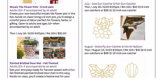 New Ulm Community ED - July and August