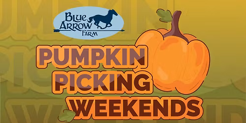 Pumpkin Picking Weekends at Blue Arrow Farm