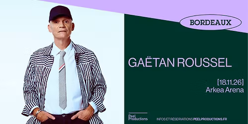 GA\u00cbTAN ROUSSEL\uff5cArkea Arena - BORDEAUX\uff5c18\/11\/26