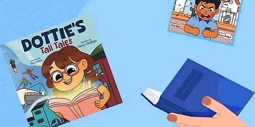 Story Time with local kids Author Vicky Phillips