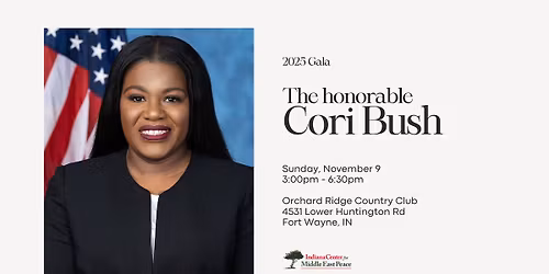 Gala 2025: The Honorable Cori Bush
