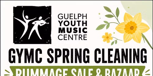 GYMC Spring Cleaning Rummage Sale & Bazaar!
