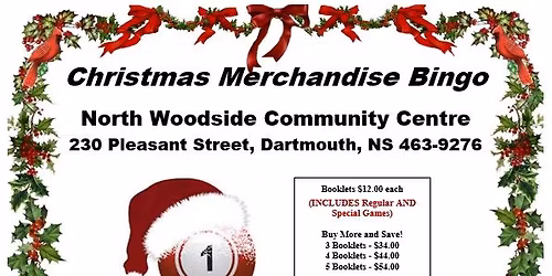 Christmas Merchandise Bingo