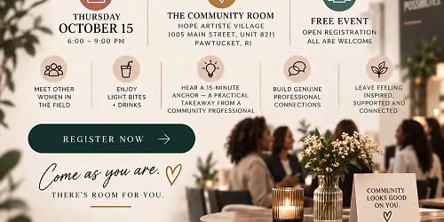 Anchor After Hours: A Networking Event by SHE ANCHORS RI