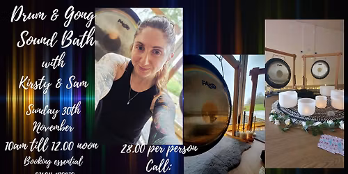 DRUM & GONG SOUND BATH