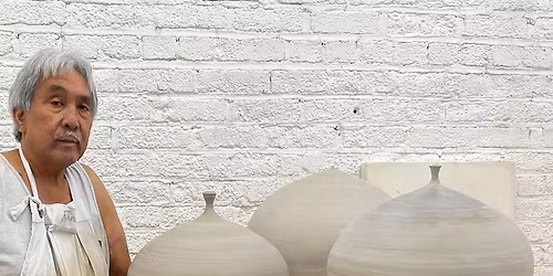 Throwing LARGE with Internationally-renowned Hawaiian ceramic artist Ramon Camarillo