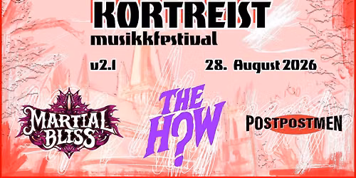 KORTREIST MUSIKKFESTIVAL v2.1 p\u00e5 Ray's Bar