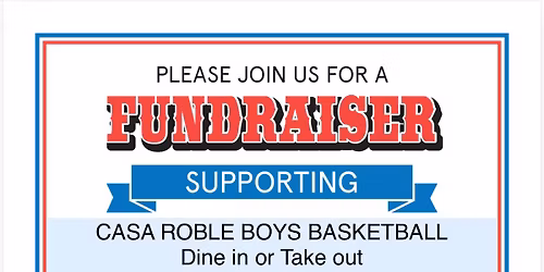 Casa Roble Boys Basketball DQ Fundraiser 
