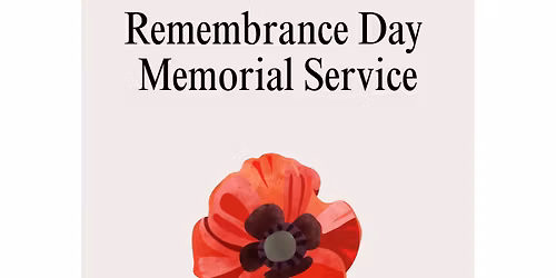 Remembrance Day Memorial Service