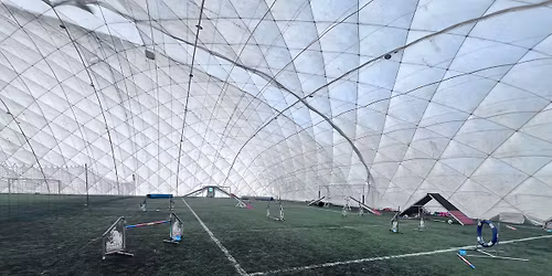 Otwarty trening agility w balonie